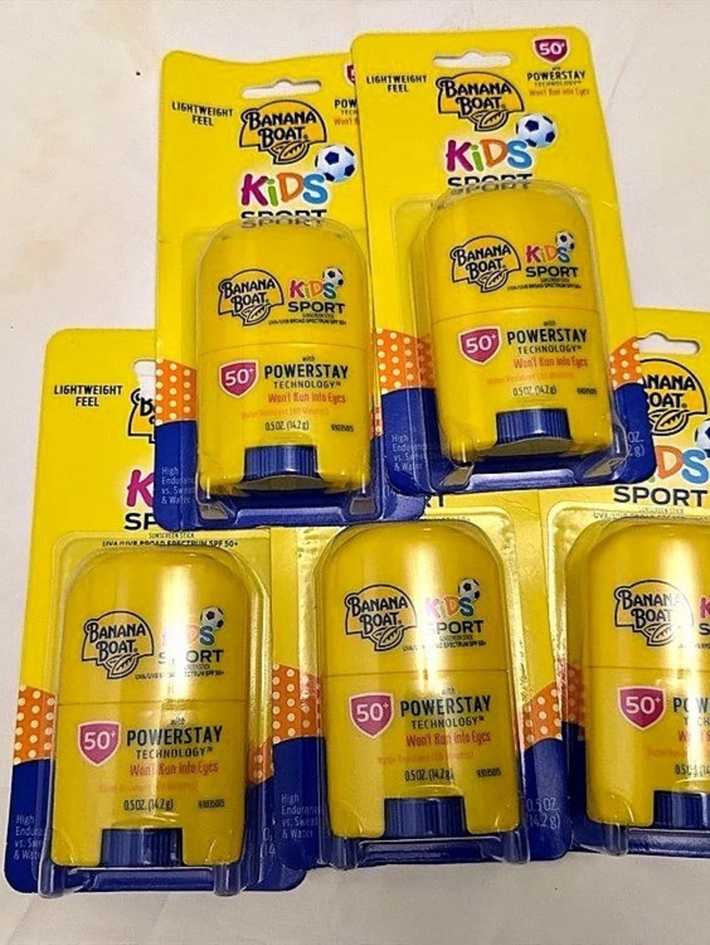 Banana Boat Kids Sport SPF 50 SPF 50 Sunscreen 5-Pack exp 3/2029